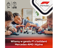 LEGO City 60444 F1® Garaż i bolidy Mercedes-AMG i Alpine - 1298086 - zdjęcie 4